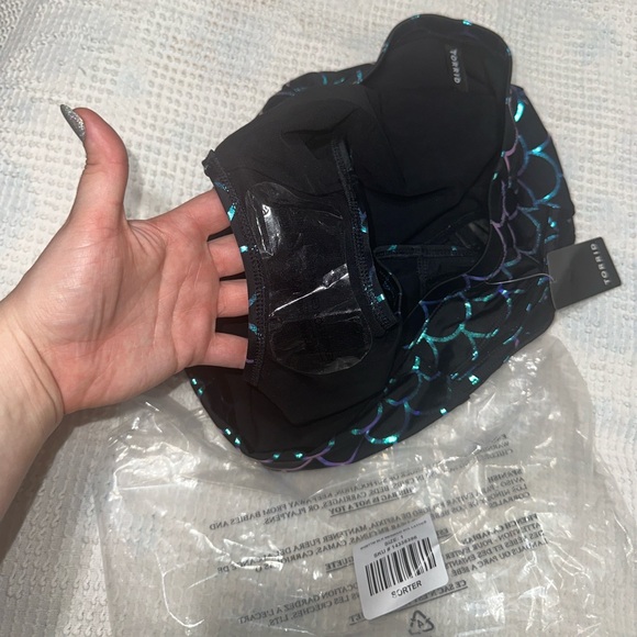 Torrid Dark Mermaid Scale Bikini Set - Picture 6 of 7